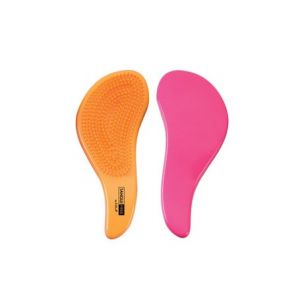 Brosse à cheveux sans emmêlement Néon Orange Rose vif