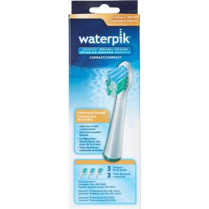 Waterpik&trade; Sensonic SR-1000 petites recharges de t&ecirc;te 3 pcs