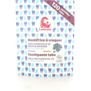 Lamazuna Dentifrice &Agrave; Croquer Menthe 120 Pastilles