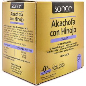 Sanon Alcachofa Con Hinojo 20 Ampoulesx10ml