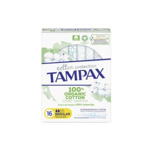 Tampax Bio Tampon de Algodon Regular 16uds