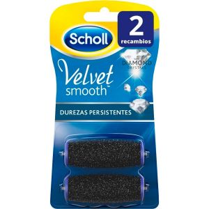 Scholl Velvet Smooth Express Pedi Cristaux De Diamants 2 Unités