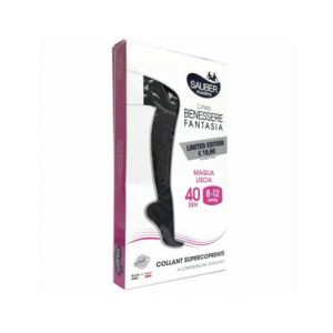 Sauber Collant Fantasia Super Opaque 40 British Blanc T2 1ut