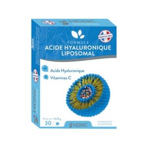 HDNC Formule Acide Hyaluronique Liposomal 30 Comprim&eacute;s