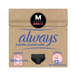 Always Culotte Menstruelle Lavable Taille M 40-42 1ut