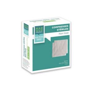 Marque Conseil Compresses St&eacute;riles Non Tiss&eacute; 10x10cm 50 Sachets