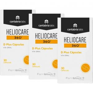 Heliocare 360&ordm; D Plus C&aacute;psulas 3x30caps
