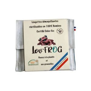 Lov'Frog Lingettes Démaquillantes Réutilisables Bambou 4 Unités