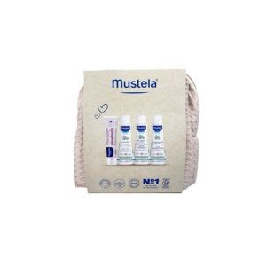 Mustela B&eacute;b&eacute; Set Trousse Coton Beige Peau Normale