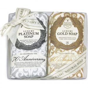 Nesti Dante Kit Luxury Gold Platinum Savon 2x150g