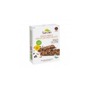 Sarchio Snack Riz Gouttes Chocolat Sans Gluten 80g