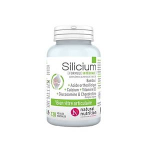 Natural Nutrition Silicium 120 G&eacute;lules