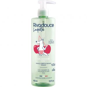 Rivadouce Loupiots Gel Douche 3 en 1 Cerise Sur Le G&acirc;teau 400ml