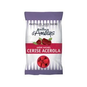 Evolupharm Le Douceurs D'Amelys Cerise Acérola Sans Sucre 80g