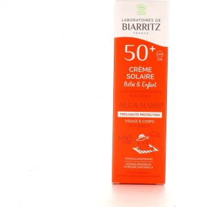 Laboratoires De Biarritz Cr&egrave;me Solaire Enfant SPF50+ Alga Maris Bio 100ml
