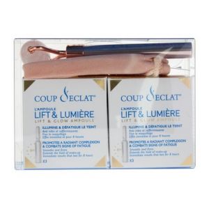 Coup d'Eclat Set L'Ampoule Lift & Glow 6uds + Roller