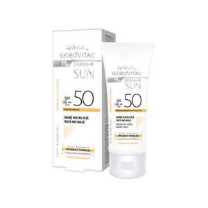 Gerovital Crème solaire Spf50 Natural Tone 50ml