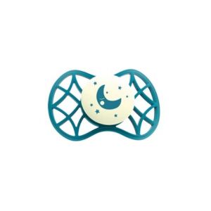 Nuvita Sucette T&eacute;tine Sym&eacute;trique 0M+ Glow Smoke Grass 1 Unit&eacute;