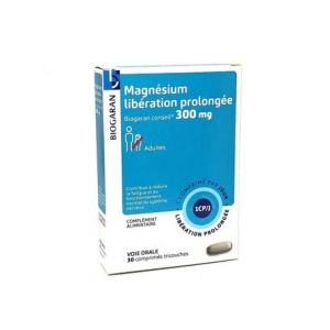 Biogaran Magnésium Lp 300mg 30comp