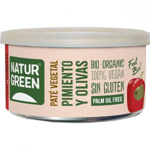 Naturgreen Organic Pepper & Olive Pate 125 G