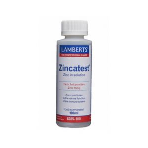 Zincatest&trade; Lamberts 100 comprim&eacute;s