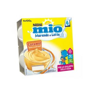 Mio Snack au Lait Go&ucirc;t Caramel 4x100g