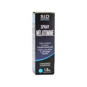 Sid Nutrition M&eacute;latonine Spray 1.8mg 20ml