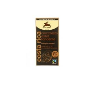 Alce Nero Barrita de Chocolate Negro Bio 100g