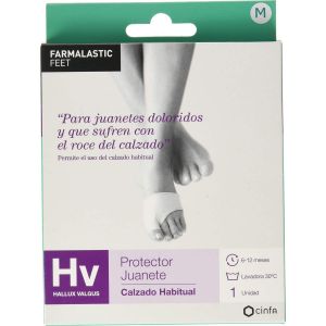 Farmalastic Protecteur D'Hallux Valgus Silicone Gel