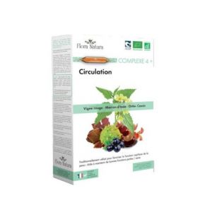 Flora Natura Circulation Bio Complexe 4+ 20 Ampoules
