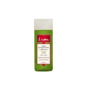 Lida Savon 100% Naturel Glycérine et Aloe Vera 600ml