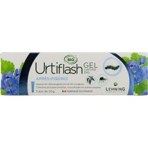 Lehning Urtiflash Gel Après Piqures Bio 50g