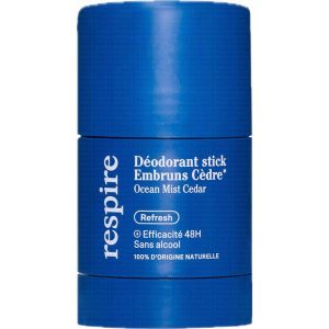 Respire D&eacute;odorant Stick Embruns C&egrave;dre Efficacit&eacute; 48H 50 g
