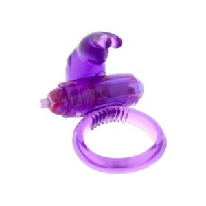Seven Creations Anneau vibrant en silicone Lilas 1 pc
