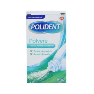 Polident Poudre Adhésive pour Prothèses Dentaires 50g