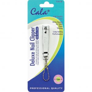 Cala Accessories Deluxe Nail Clipper With File &ampChain