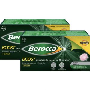 Berocca Boost Guaran&aacute; Efervescente 2x30comp