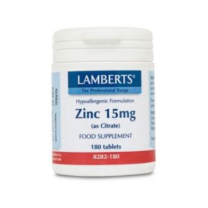 Lamberts Zinc 15mg 180 Comprim&eacute;s
