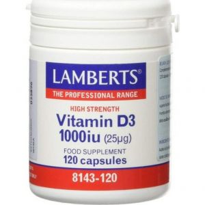 Lamberts Vit D3 1000 Iu 120 Cap
