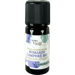 Born To Bio Romarin Camphr&eacute; Bio Huile Essentielle 10 ml