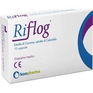 Konpharma Riflog 10 Suppositoires