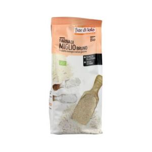 Fior di Loto Farine de Millet Brune Sans Gluten 375g