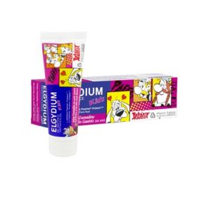 Elgydium Kids Dentifrice Asterix 3/6 Ans Grenadine 50ml