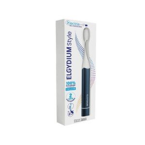 Elgydium Style Electric Brosse Dents &Eacute;lectrique Dark Denim 1 ut