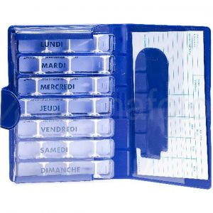 Valdispharm Medidose Pilulier Semaine Bleu