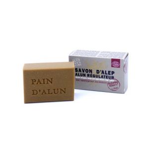 Tad&eacute; Aleppo Soap Savon d'Alep Alun R&eacute;gulateur 150g