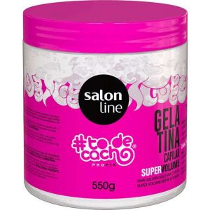 Salon Line To De Cacho Gelée Super Volume 550g