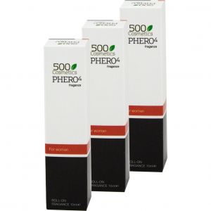 500Cosmetics Phero 4 Femme Parfum Phéromone 3X10ml