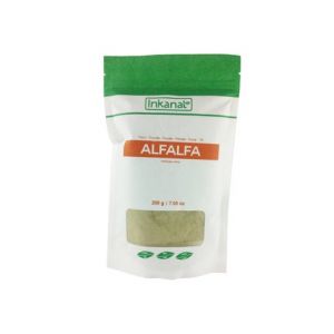 Inkanat Natural Alfalfa Polvo Vegano Non Gmo 200g