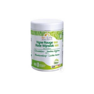 Bio Life Vigne Rouge Bio 60 g&eacute;lules